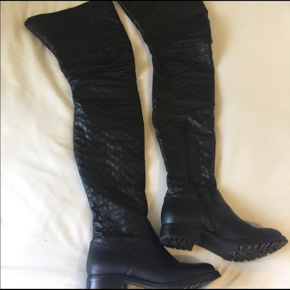 Thigh high boots